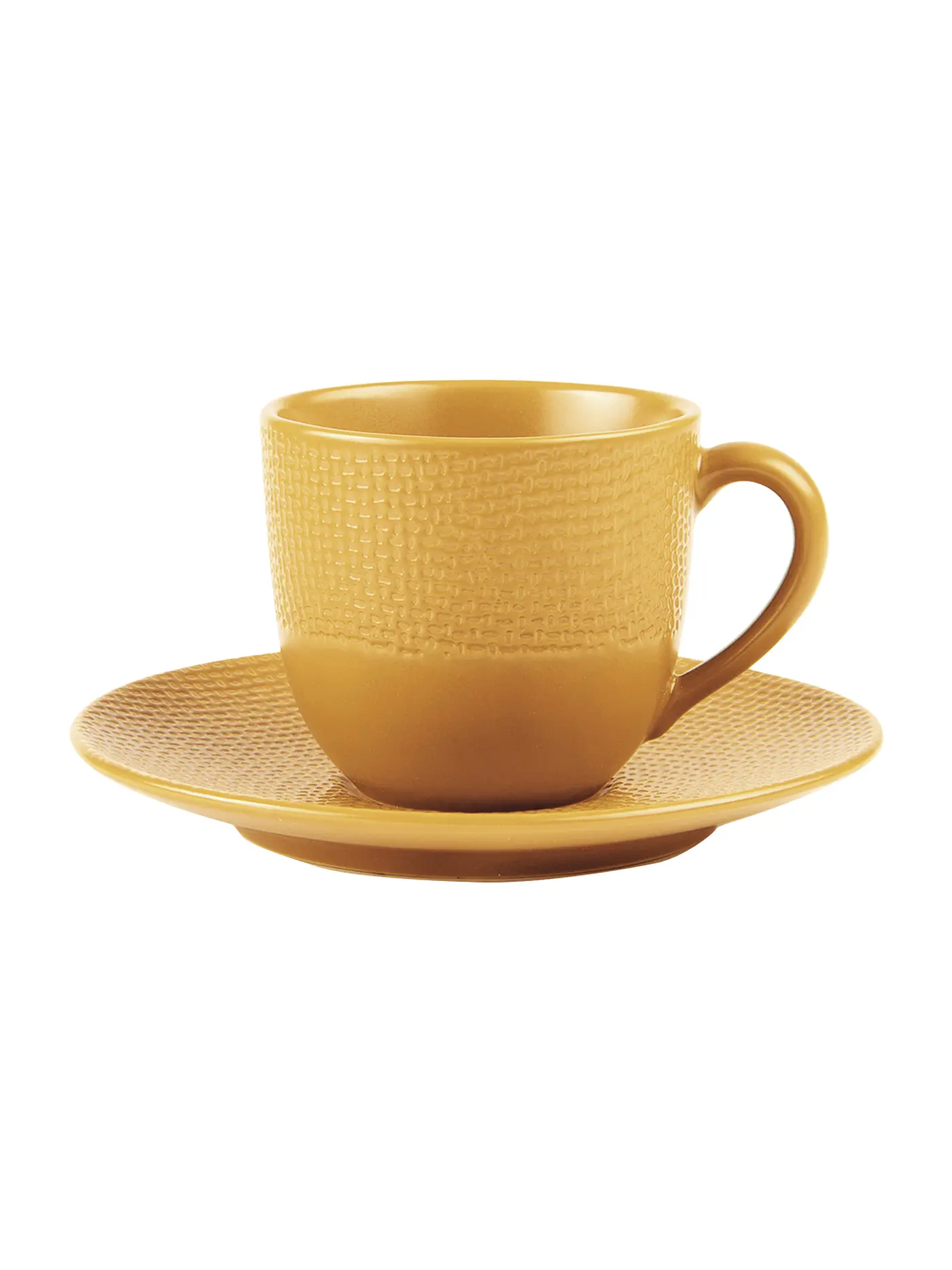 TABLE PASSION | Espressotasse mit Untertasse 220ml VESUVIO Safran | 